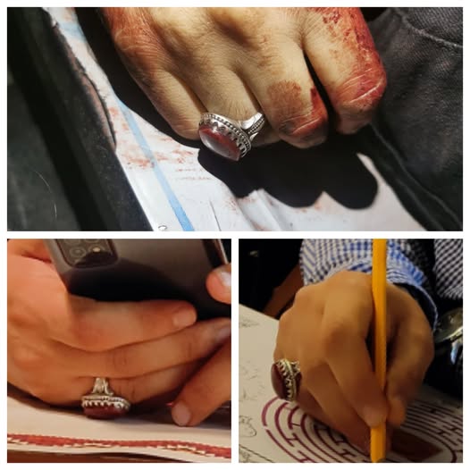 صورة كفّك مع العلامة